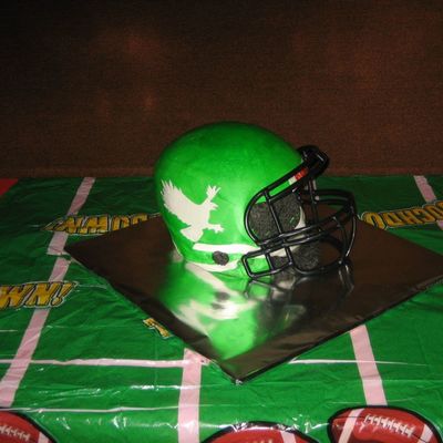 Football Helmet Cake
