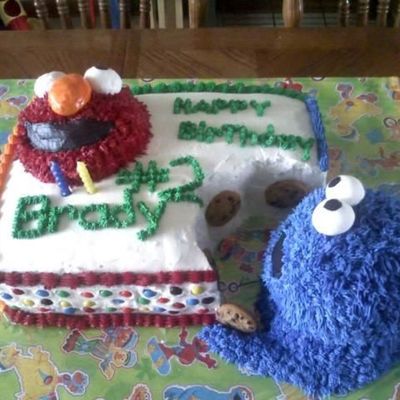 Elmo And Cookie