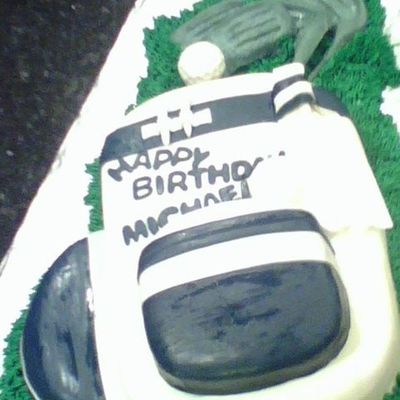 Golf Bag Cake