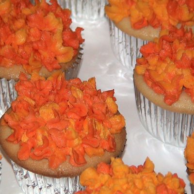 Star Wars Flame Cupcakes