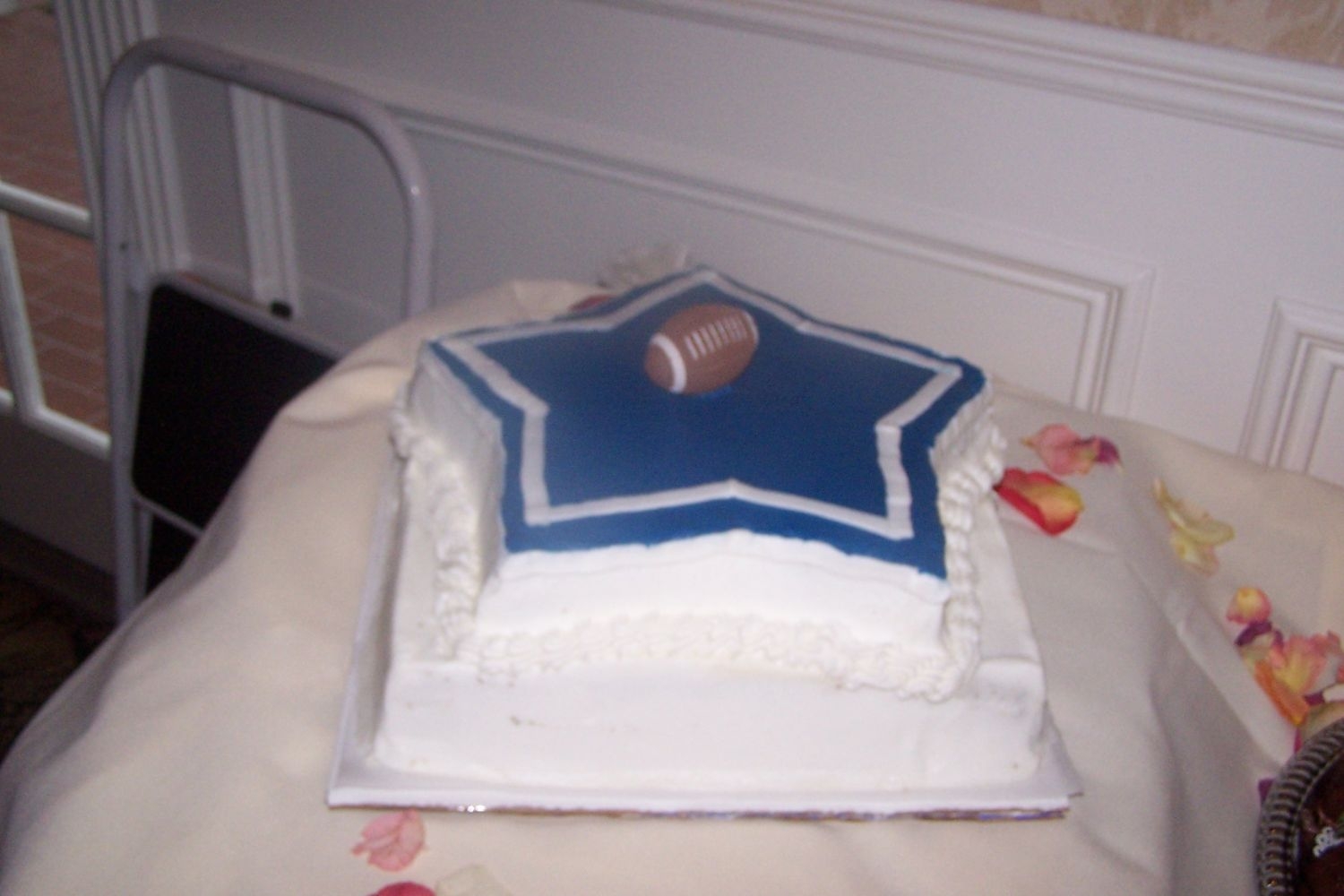 Dallas Cowboys Grooms Cake