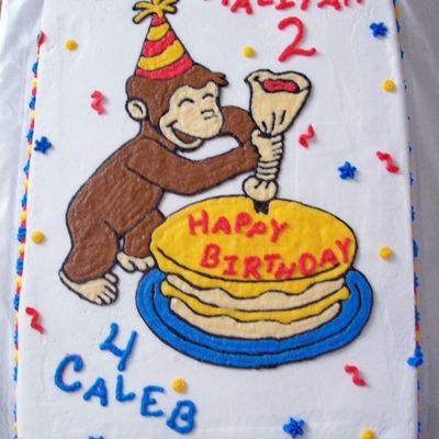 Curious George Bday Cake