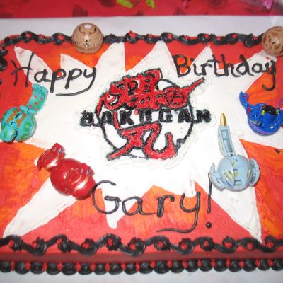 Bakugan Cake