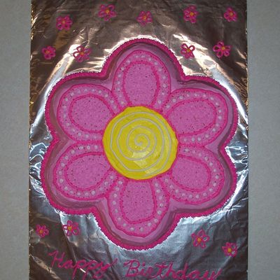 Flower Birthday Cake