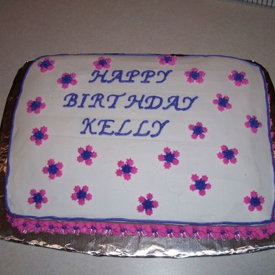 Co-Worker Birthday Cake