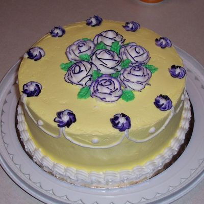 Wilton Course I - Rose Cake