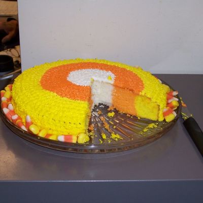 Candy Corn Cake