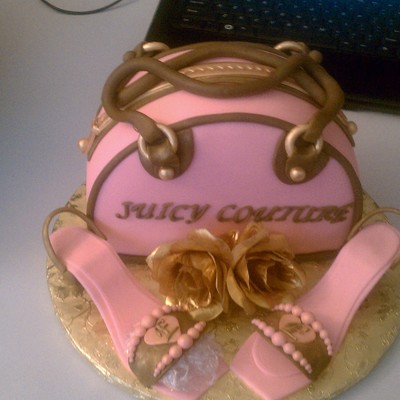 Incomplete Juicy Couture Purse & A Pair Of Shoes