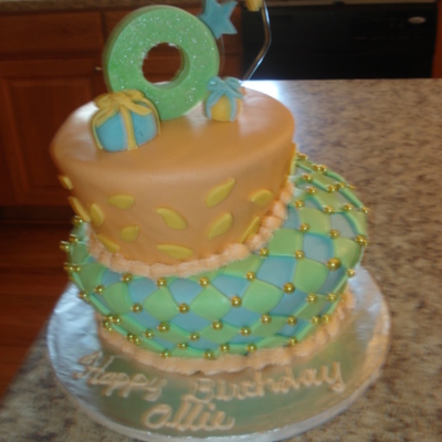 Topsy Turvy Birthday Cake