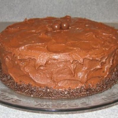 Double Choc. Kahlua Cake