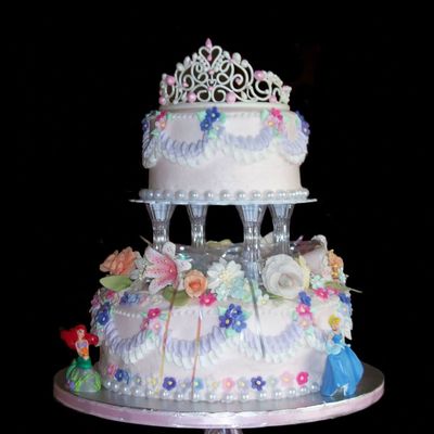 Disney Princess Birthday Cake