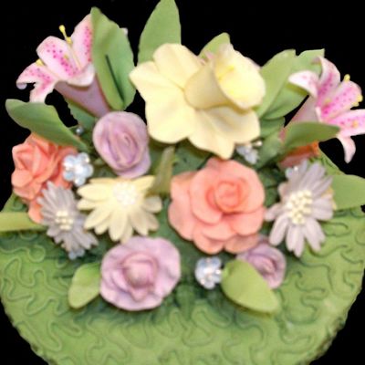 Close Up Of First Attempt At Gumpaste