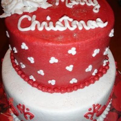 Christmas Cake Another View