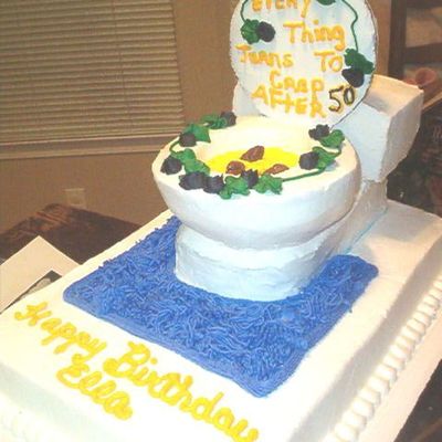 Toilet Cake