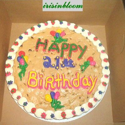 Birthday Cookie Cake