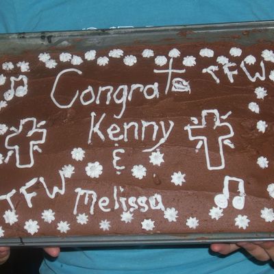 My Cake For Kenny And Melissa