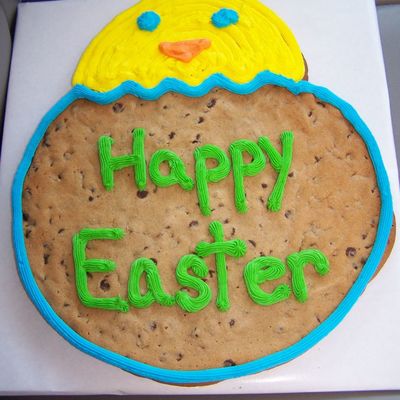 Easter Chick Cookie Cake