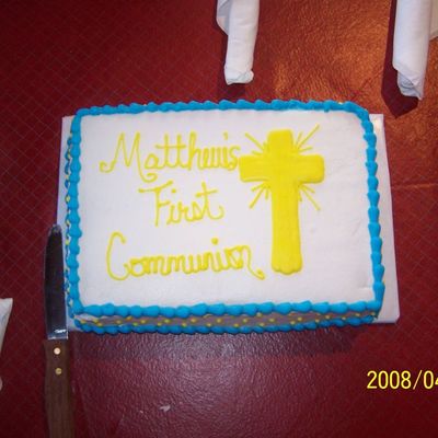 Matt's First Communion