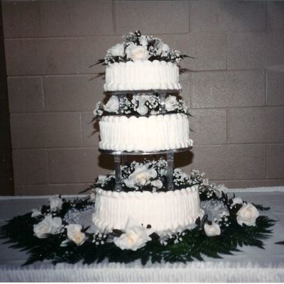 Wedding Cake Stacked Round