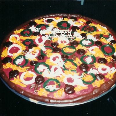 Pizza B/day Cake