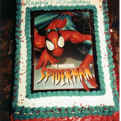 Spiderman B/day Cake