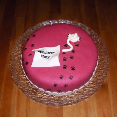 Cat In A Cake