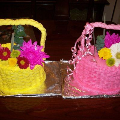 Easter Flower Baskets