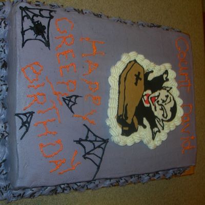 Halloween Birthday Cake