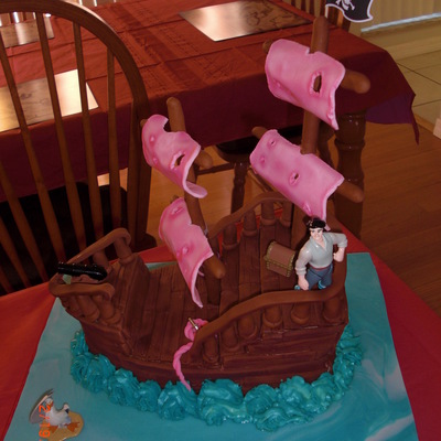 Grand-Daughter 3Rd Pirate B-Day Party