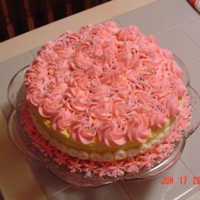 Pink Father's Day Cake