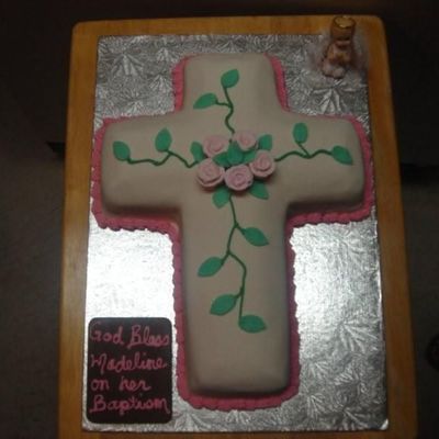 Baptism Cake