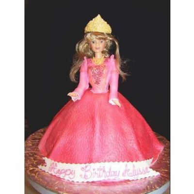 Princess Genevieve Barbie Cake