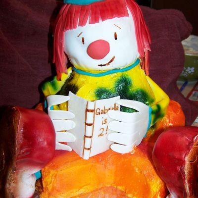 Jo Jo's Circus Birthday Cake