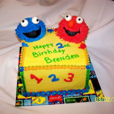 Elmo And Cookie Monster