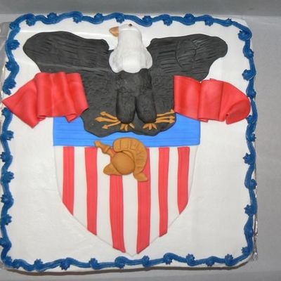 Commissioner Retirement Cake