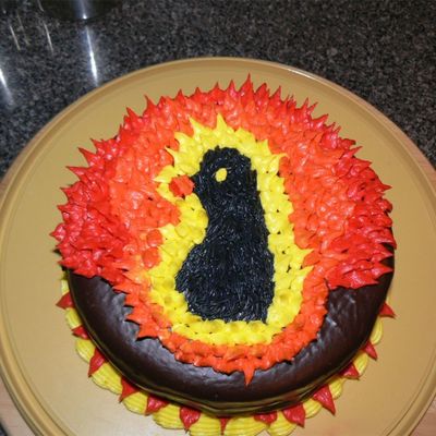 Thanksgiving Turkey Cake