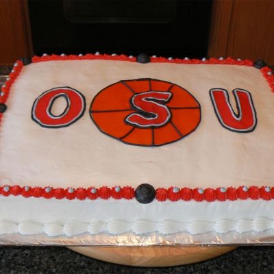 Osu Basketball Cake