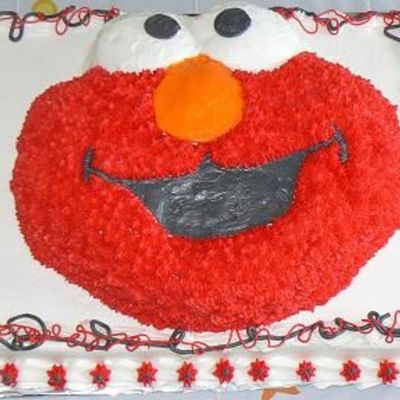 Elmo Cake
