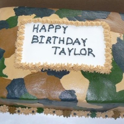 Camoflage Cake