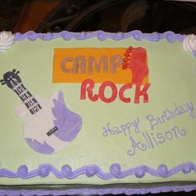 Camp Rock Cake