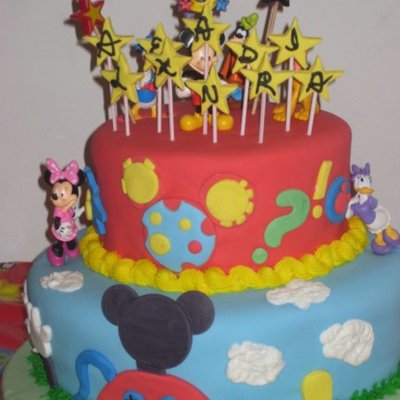 Mickey Mouse Cake #1