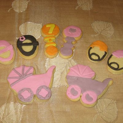 Baby Girl Cookies