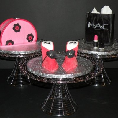 Mac Makeup, Cosmetic Purse And Shoes