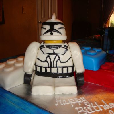 Lego And Starwars Clone Trooper