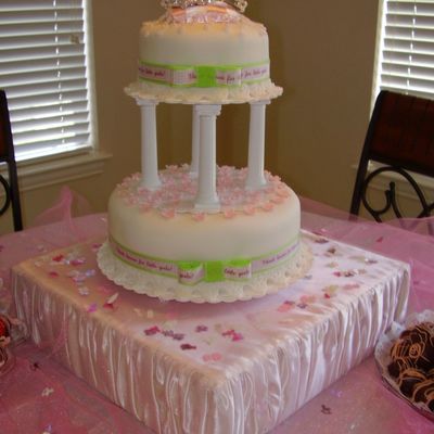 Twin Princess Baby Shower