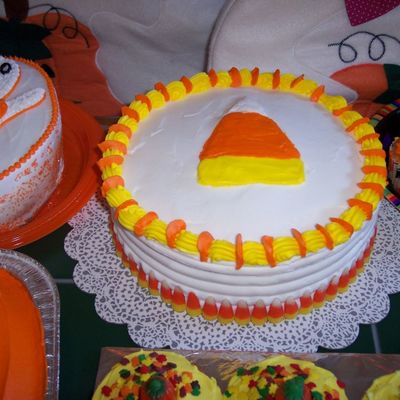 Candy Corn Cake