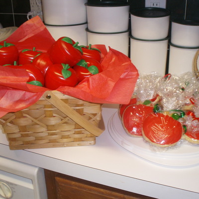 Apple Cookies For The Teachers