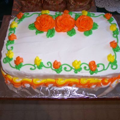 Cake With Roses