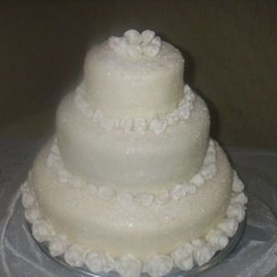 Sparkling Wedding Cake