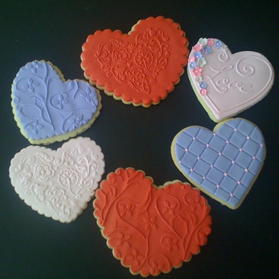 Valentine Heart Cookies